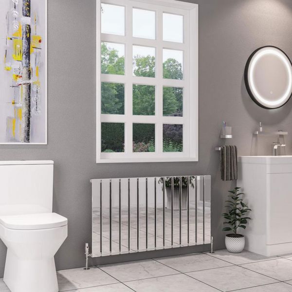 Eastbrook Deddington 600 x 1110 Chrome Designer Radiator #2
