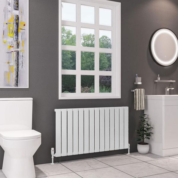 Eastbrook Deddington 600 x 1110 Gloss White Designer Radiator #2