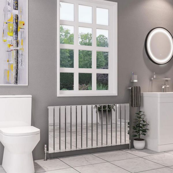 Eastbrook Deddington 600 x 1270 Chrome Designer Radiator #2