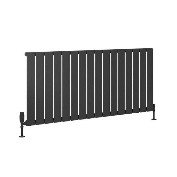 Eastbrook Deddington 600 x 1270 Matt Anthracite Designer Radiator