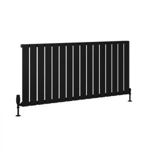 Eastbrook Deddington 600 x 1270 Matt Black Designer Radiator