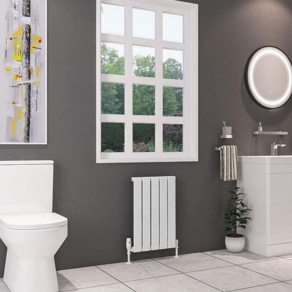 Eastbrook Deddington 600 x 390 Gloss White Designer Radiator #2