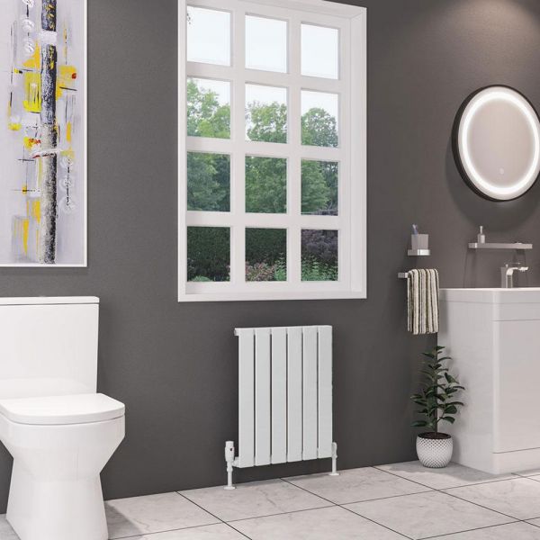 Eastbrook Deddington 600 x 470 Gloss White Designer Radiator #2
