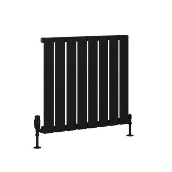 Eastbrook Deddington 600 x 630 Matt Black Designer Radiator