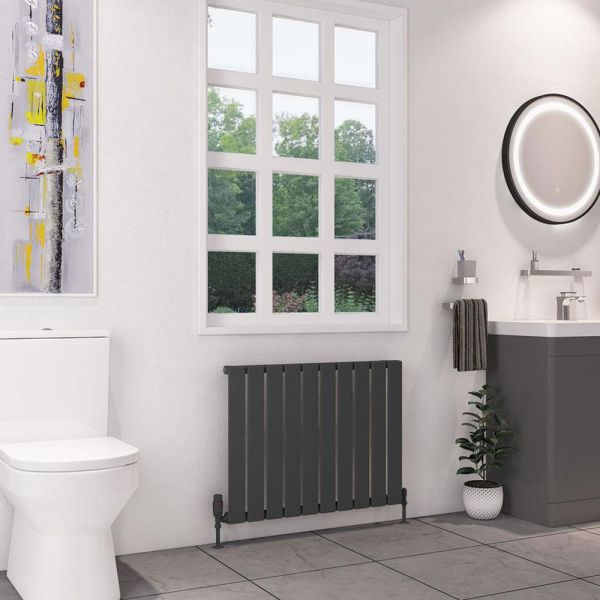 Eastbrook Deddington 600 x 790 Matt Anthracite Designer Radiator #2
