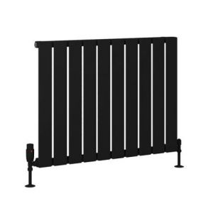 Eastbrook Deddington 600 x 790 Matt Black Designer Radiator