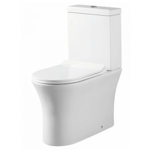 Apex Deia Rimless Comfort Height Close Coupled Toilet