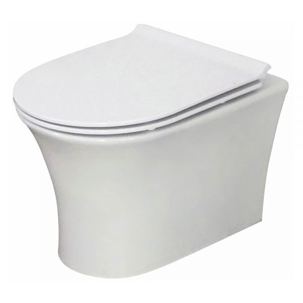 Apex Deia Rimless Wall Hung Toilet