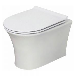 Apex Deia Rimless Wall Hung Toilet