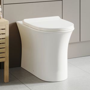 Apex Deia Rimless Comfort Height Back To Wall Toilet