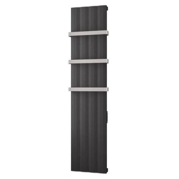 Eastbrook Derwent Dry Element 1800 x 404 Matt Anthracite Aluminium Electric Radiator