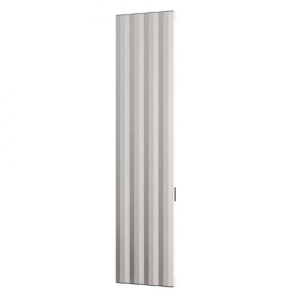 Eastbrook Derwent Dry Element 1800 x 404 Matt White Aluminium Electric Radiator #2