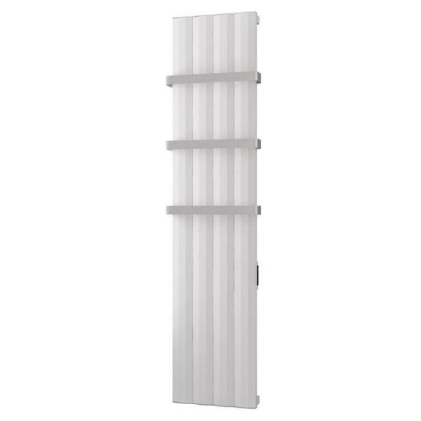 Eastbrook Derwent Dry Element 1800 x 404 Matt White Aluminium Electric Radiator