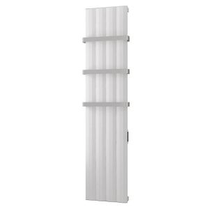 Eastbrook Derwent Dry Element 1800 x 404 Matt White Aluminium Electric Radiator