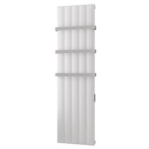 Eastbrook Derwent Dry Element 1800 x 504 Matt White Aluminium Electric Radiator