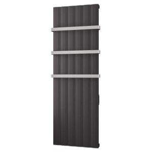 Eastbrook Derwent Dry Element 1800 x 604 Matt Anthracite Aluminium Electric Radiator