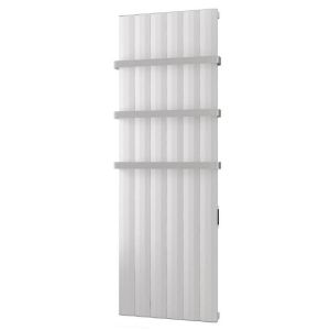Eastbrook Derwent Dry Element 1800 x 604 Matt White Aluminium Electric Radiator