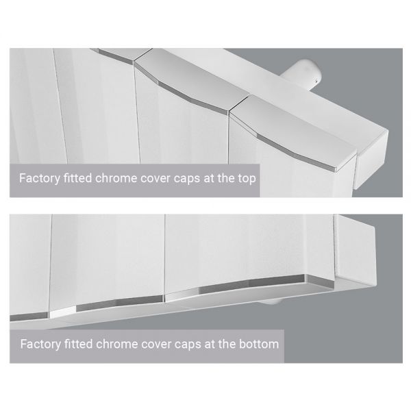 Eastbrook Derwent Dry Element 1800 x 504 Matt Anthracite Aluminium Electric Radiator #7