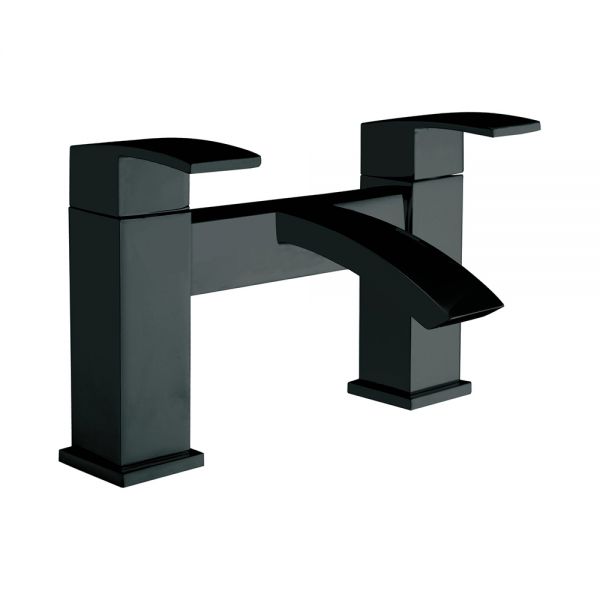 Apex Descent Black Bath Filler Tap