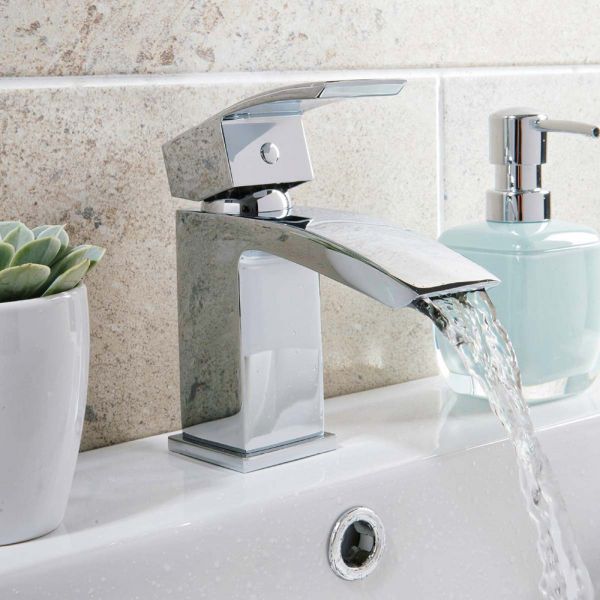 Apex Descent Chrome Mono Basin Mixer Tap #2