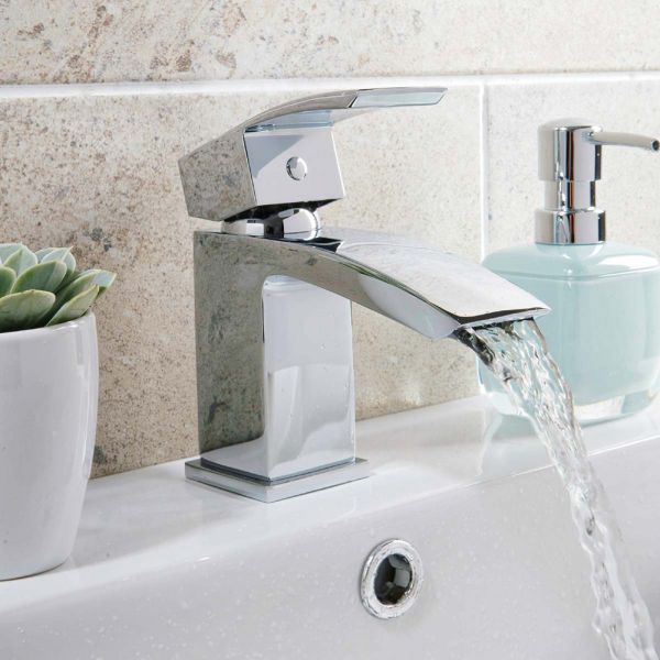 Apex Descent Chrome Mini Mono Basin Mixer Tap #2