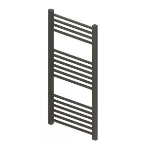 Eastbrook Wingrave 1000 x 300 Straight Matt Anthracite Towel Rail