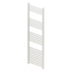 Eastbrook Wingrave 1600 x 300 Straight Matt White Towel Rail