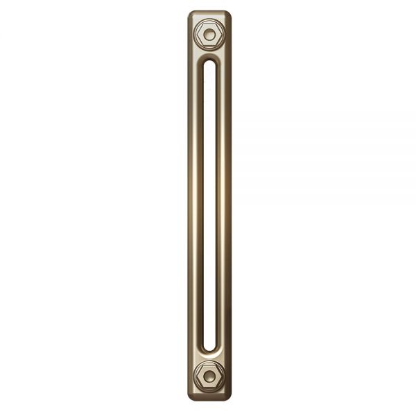 Eastbrook Rivassa 1800 x 383 Bronze Effect 2 Column Vertical Radiator #2