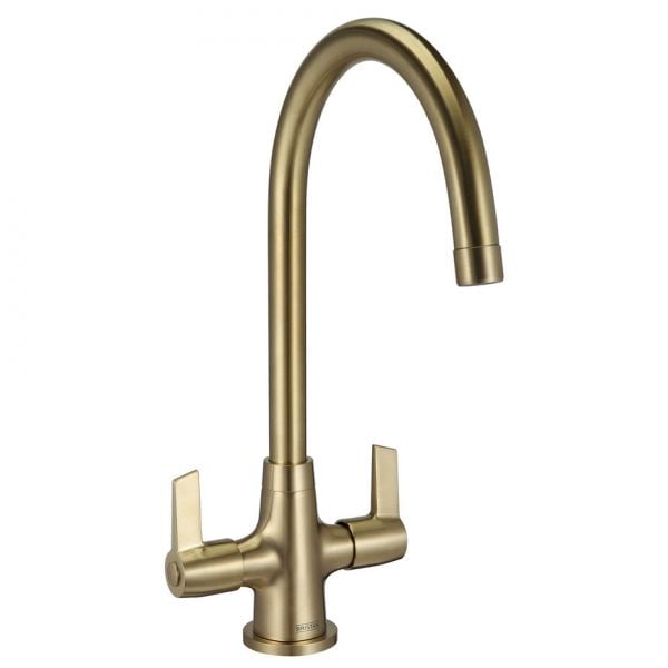 Bristan Echo Brushed Brass Easyfit Mono Kitchen Mixer Tap EC SNK EF BB