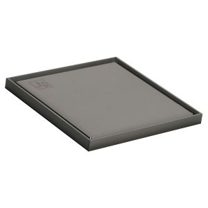 JTP Elite Brushed Black 150 x 150mm Square Shower Drain