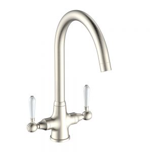 Reginox Elbe Brushed Nickel Mono Kitchen Mixer Tap