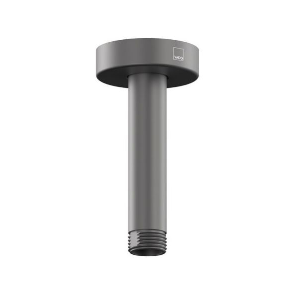 Vado Elements Pewter Fixed Head Ceiling Mounting Arm 100mm (4'')