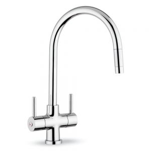 Clearwater Emporia Single Lever Chrome Monobloc Kitchen Sink Mixer Tap