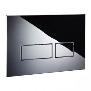 Abacus Trend2 Chrome Dual Flush Plate