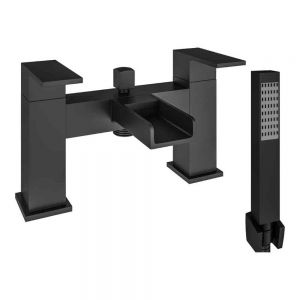 Eastbrook Abberton Black Bath Shower Mixer Tap