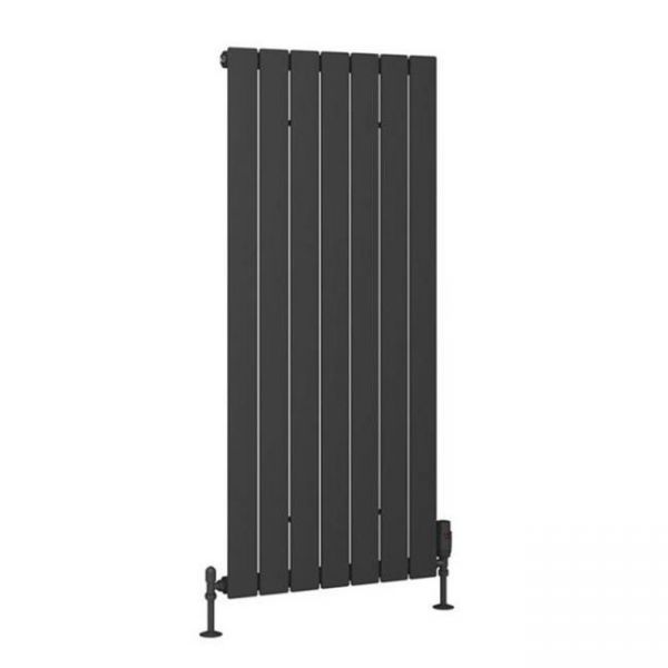 Eastbrook Addington Type 10 1200 x 514 Matt Anthracite Designer Radiator