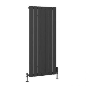 Eastbrook Addington Type 10 1200 x 514 Matt Anthracite Designer Radiator