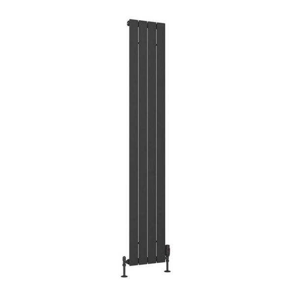 Eastbrook Addington Type 10 1800 x 292 Matt Anthracite Designer Radiator