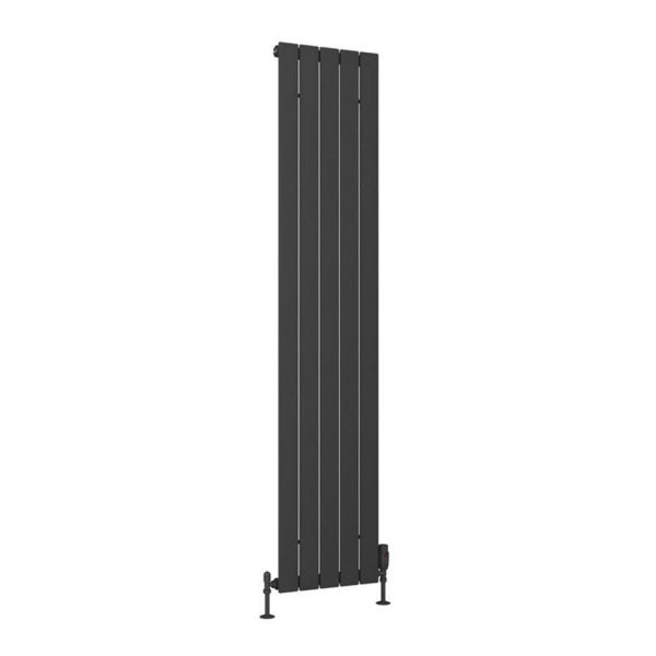 Eastbrook Addington Type 10 1800 x 366 Matt Anthracite Designer Radiator