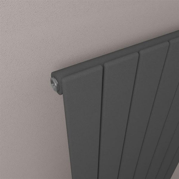 Eastbrook Addington Type 10 600 x 1180 Matt Anthracite Designer Radiator #3