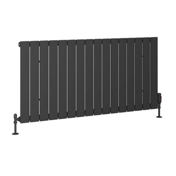 Eastbrook Addington Type 10 600 x 1180 Matt Anthracite Designer Radiator