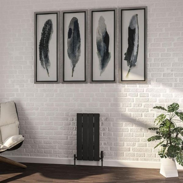 Eastbrook Addington Type 10 600 x 292 Matt Anthracite Designer Radiator #2