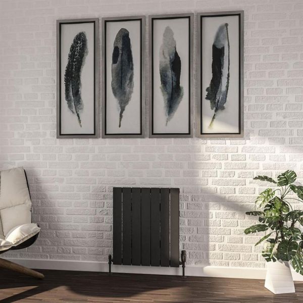 Eastbrook Addington Type 10 600 x 514 Matt Anthracite Designer Radiator #2