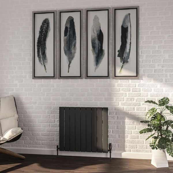 Eastbrook Addington Type 10 600 x 662 Matt Anthracite Designer Radiator #2