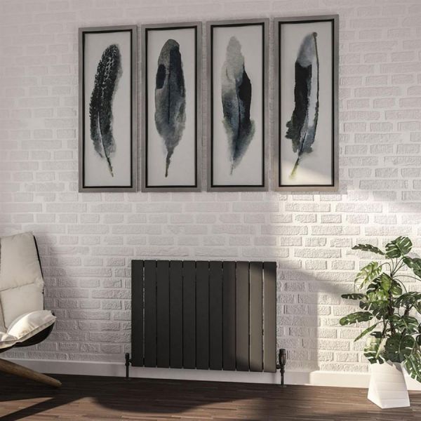 Eastbrook Addington Type 10 600 x 810 Matt Anthracite Designer Radiator #2