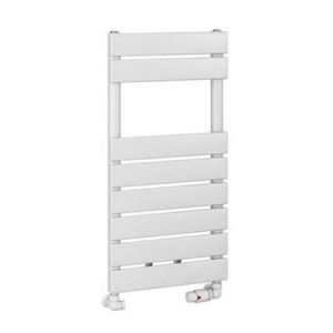 Eastbrook Addington 790 x 400 Type 10 Gloss White Designer Towel Rail