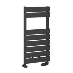 Eastbrook Addington 790 x 400 Type 10 Matt Anthracite Designer Towel Rail