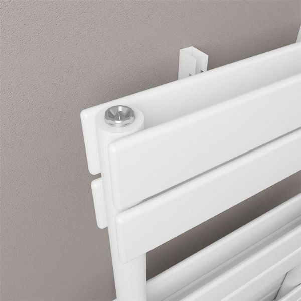 Eastbrook Addington 1110 x 500 Type 20 Gloss White Towel Rail #3