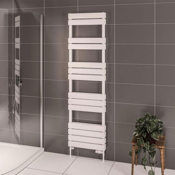 Eastbrook Addington 1750 x 500 Type 20 Gloss White Towel Rail #2