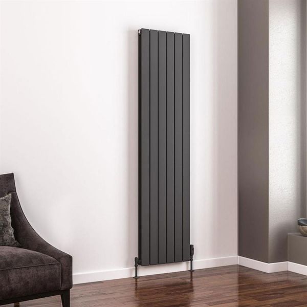 Eastbrook Addington Type 20 1800 x 440 Matt Anthracite Designer Radiator #2